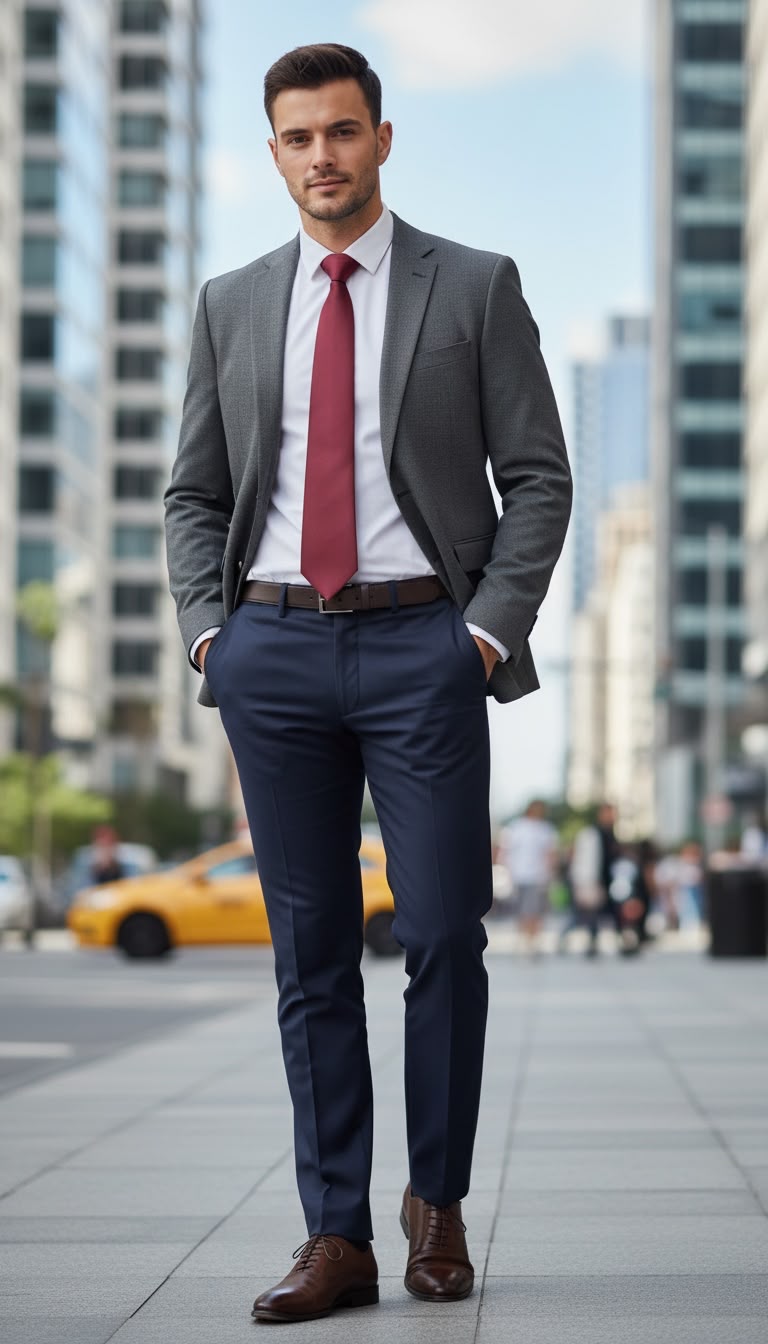 SKYREX MAHROON FORMAL TIE